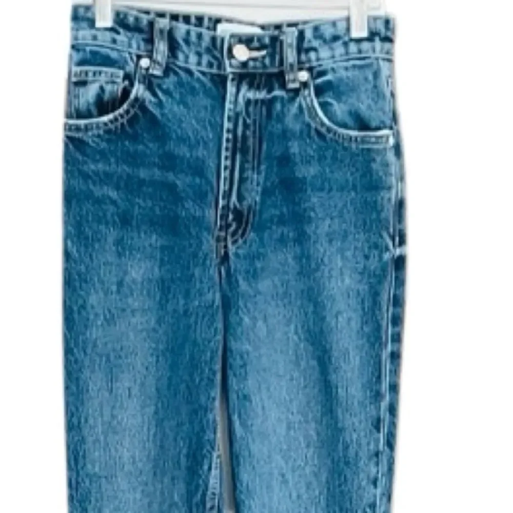 Zara 5 pocket high rise flare pants size 0.